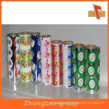 PE Peelable Lidding Film For Yogurt Aluminum Foil Cup Cover / Lids In Roll